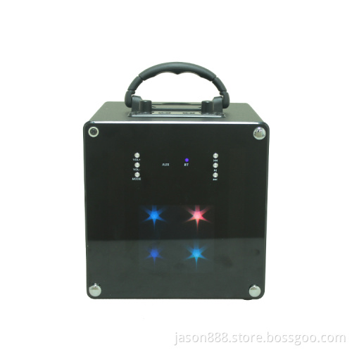 hot selling wooden portable outdoor party karaoke speaker